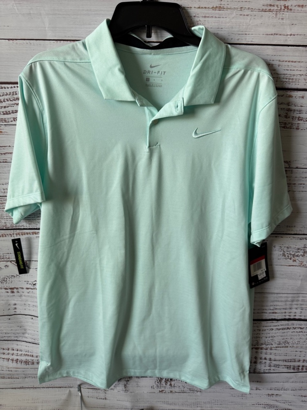 Nike Men's Polo Shirt in Mint Size L